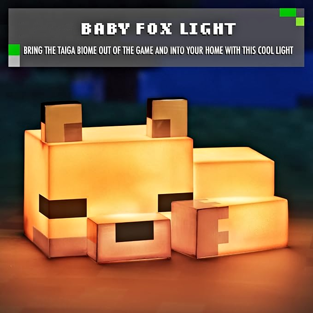 Pixel Fox Love Lamp