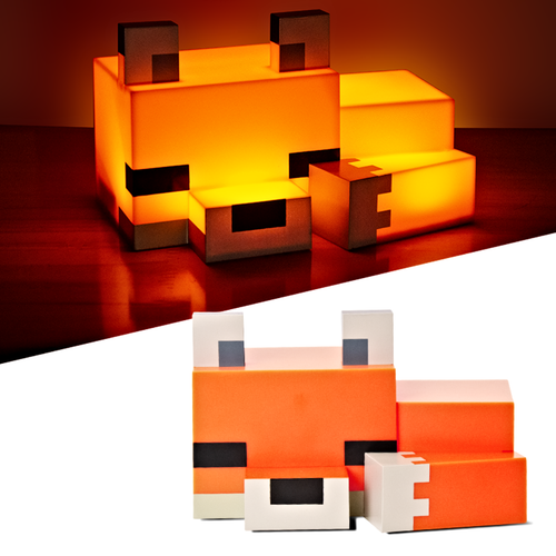 Pixel Fox Love Lamp
